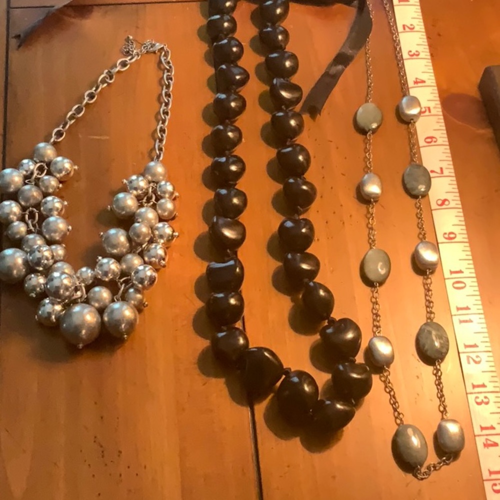 Fun necklaces.  Sold set of 3
